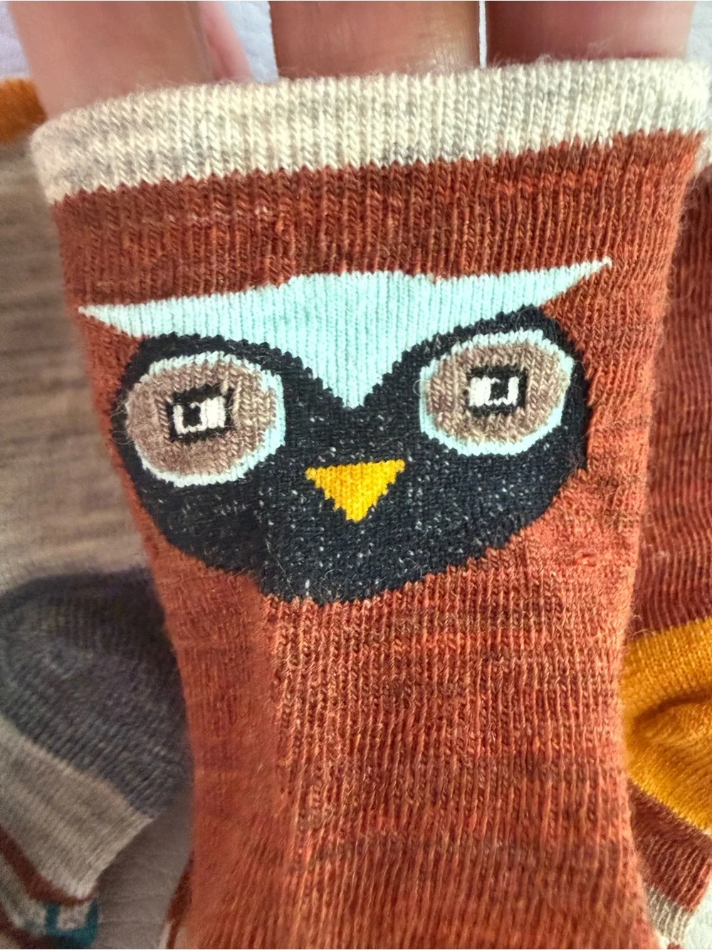 Smartwool Baby Animal Wool Socks 3 Pairs - size 2T 24M - Runs snug - NEW